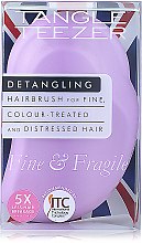 Гребінець для волосся, ліловий - Tangle Teezer The Original Fine & Fragile Pink Dawn — фото N5