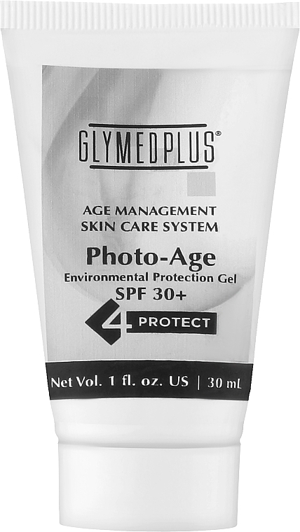 Гель для лица - GlyMed Photo -Age Protection Gel SPF30+  — фото N2