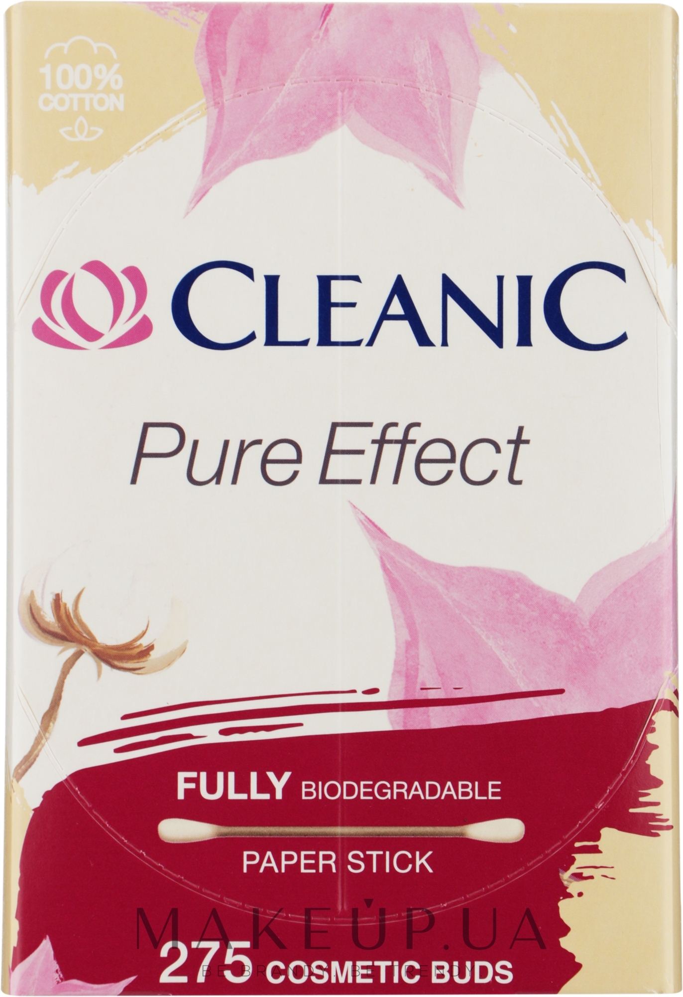Ватные палочки "Чистый эффект", 275 шт. - Cleanic Pure Effect — фото 275шт