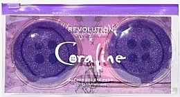 Парфумерія, косметика Охолоджувальні патчі для очей - Makeup Revolution Coraline Button Gel Eye Pads