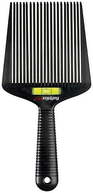 Расческа со спиртовым уровнем - Babyliss PRO M3675E Flat Top Comb — фото N1