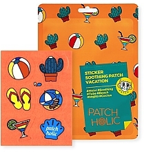 Патчи для лица и тела с экстрактом кактуса - Patch Holic Sticker Soothing Patch Vacation — фото N2