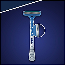 Набір одноразових станків для гоління, 4 шт. - Gillette Blue 3 Simple — фото N5