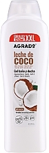 Гель для ванни і душу "Кокосове молочко" - Agrado Sower Gel — фото N3