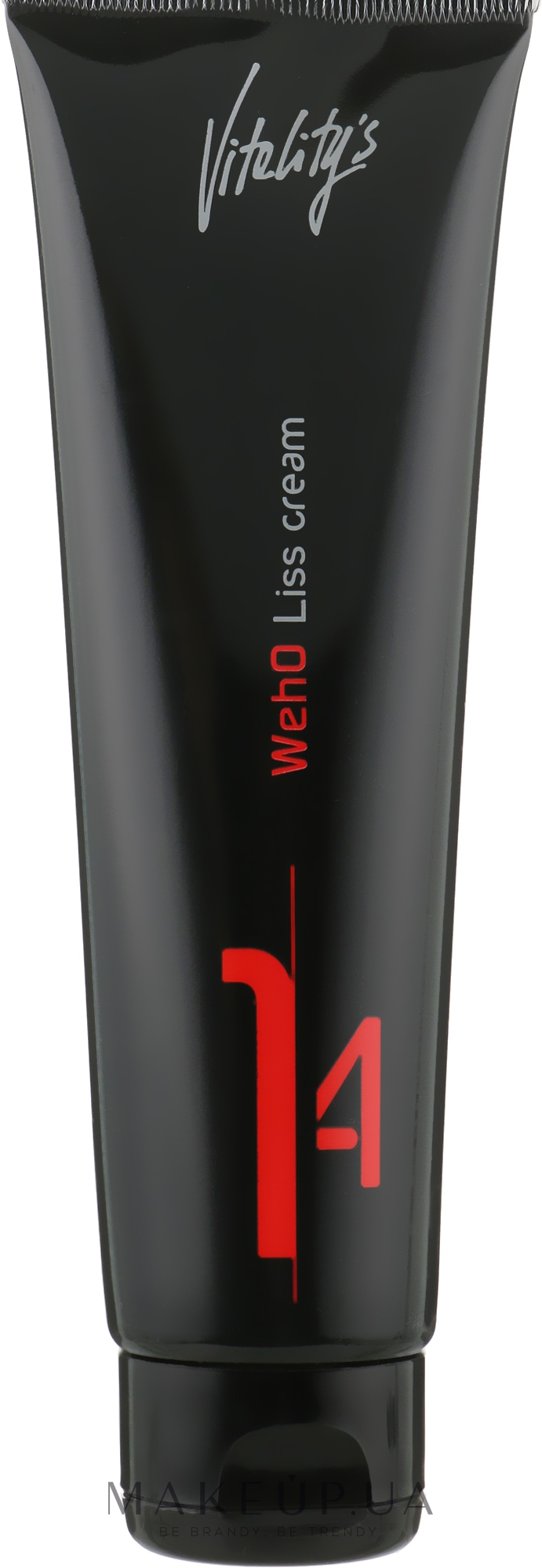 Крем для выпрямления волос - Vitality's We-Ho Liss Cream — фото 150ml