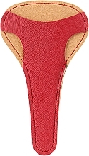 УЦЕНКА Чехол для ножниц из кожзаменителя MS-101B1, красный - Zauber * — фото N1
