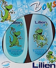 Парфумерія, косметика Набір - Lilien Boys Set (shampoo/400ml+sh/gel/400ml)