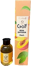 Духи, Парфюмерия, косметика Аромадиффузор "Персик" - Golf Peach Reed Diffuser