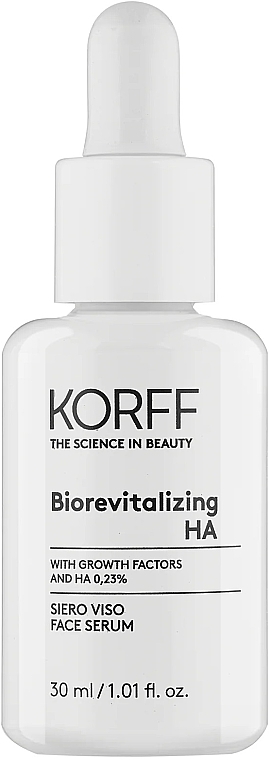 Сироватка для обличчя - Korff Biorevitalizing HA Face Serum — фото N1