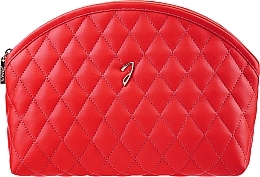 Косметичка женская, красная - Janeke Quilted Red Pouch Empty Cod — фото N1
