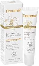 Парфумерія, косметика Крем для шкіри навколо очей - Florame Lys Perfection Anti-Aging Eye Contour Care