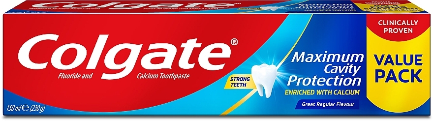 Зубна паста "Максимальний захист від карієсу", свіжа м'ята - Colgate Cavity Protection — фото N1