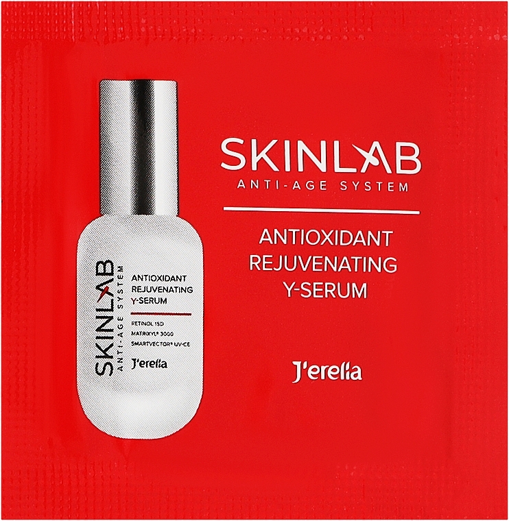 Антиоксидантная омоложивающая сыворотка для лица - J'erelia Skin Lab Antioxidant Rejuvenating Y-Serum (пробник) — фото N1