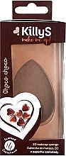 Духи, Парфюмерия, косметика Спонж для макияжа с экстрактом шоколада - Killys My Make Up 3D Choco Choco