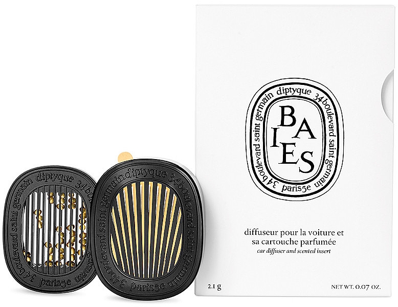 Ароматизатор для авто - Diptyque Car Diffuser With Baies Insert — фото N1