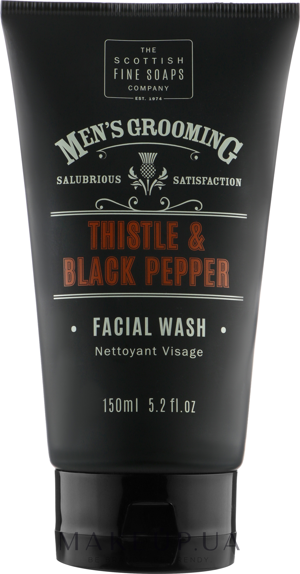 Засіб для вмивання - Scottish Fine Soaps Men`s Grooming Thistle & Black Pepper Facial Wash — фото 150ml