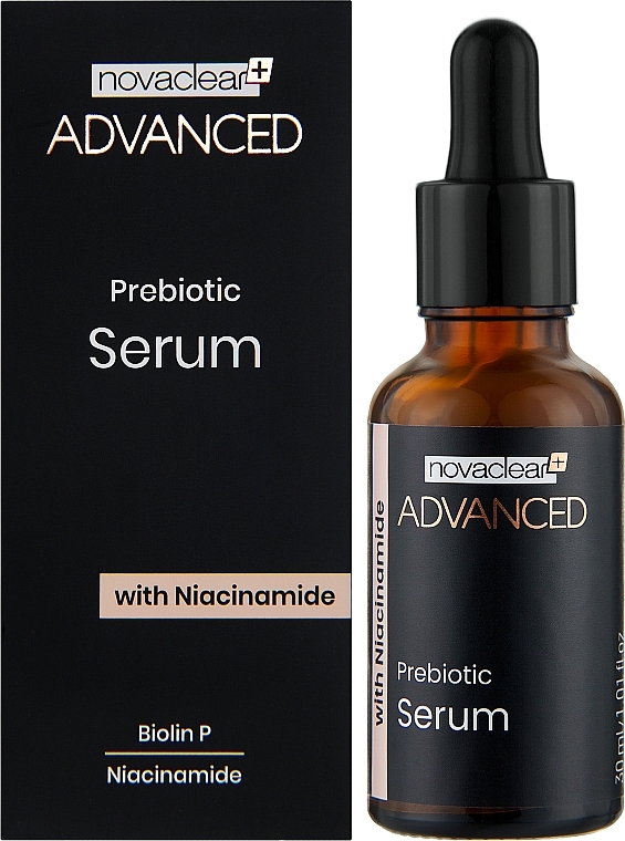 Пребіотична сироватка з ніацинамідом - Novaclear Advanced Prebiotic Serum with Niacinamide — фото N2