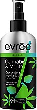 Парфумерія, косметика Спрей для тіла та волосся - Evree Cannabis and Mojito Refreshing Mist for Body and Hair with Mint Extract