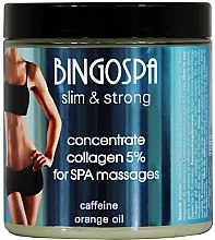 Гелевый коллагеновый массажный концентрат - BingoSpa Slim & Strong Concentrate — фото N1