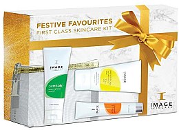 Духи, Парфюмерия, косметика Набор - Image Skincare Festive Favorites Travel Set (gel/50ml + cr/44ml + ser/15ml)