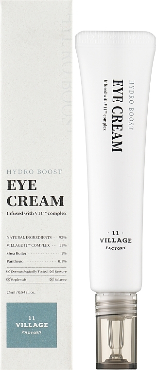 Крем для кожи вокруг глаз - Village 11 Factory Hydro Boost Eye Cream — фото N2
