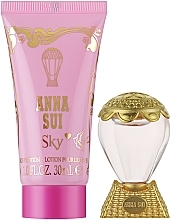 Anna Sui Sky - Набір (edt/5ml + b/lot/30ml) — фото N2