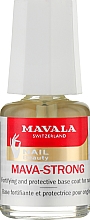 Зміцнювальна та захисна основ для нігтів - Mavala Mava-Strong Base Coat — фото N1