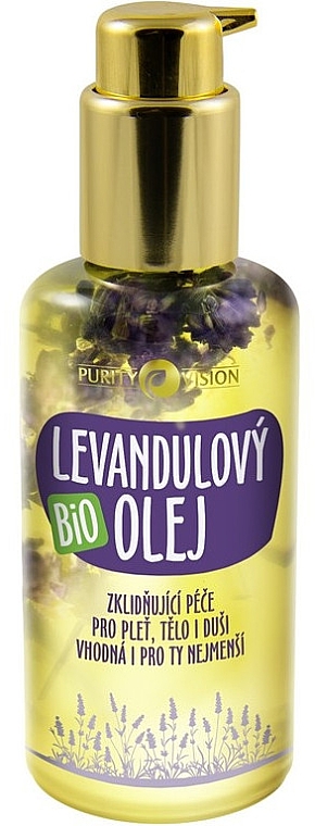 Органическое масло лаванды - Purity Vision Bio — фото N1