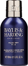 Набор - Baylis & Harding Mulberry Fizz Trio Gift Set (sh/g/100 + b/lot/100ml + sh/cr/100ml) — фото N4