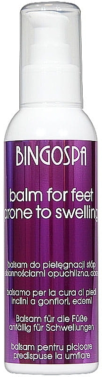 Бальзам для догляду за ногами - BingoSpa Mint Balm For Foot — фото N1