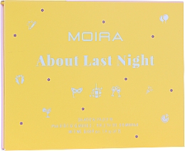 Палетка тіней для повік - Moira Happy About Last Night Shadow Palette — фото N2
