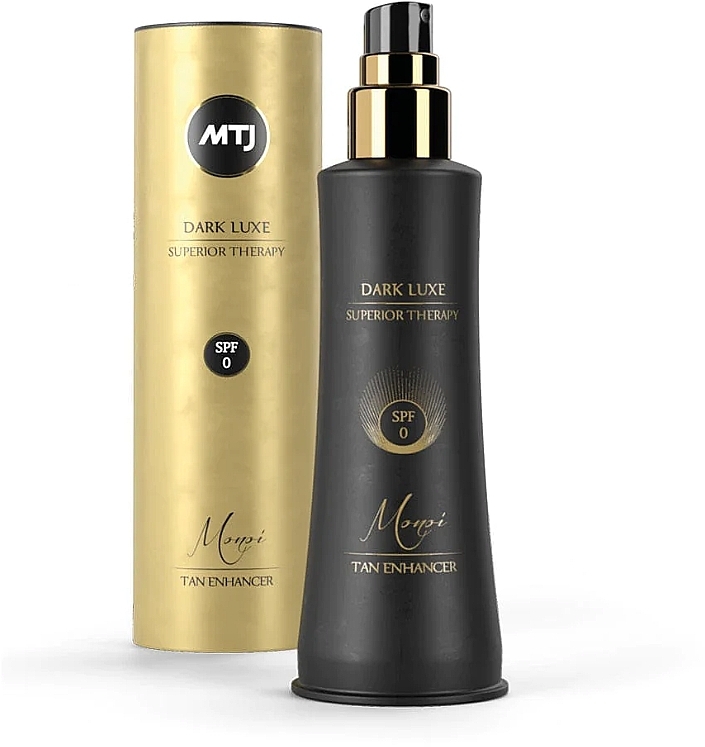 Масло для загара - MTJ Cosmetics Superior Therapy Sun Dark luxe Monoi Tan Enhancer — фото N1