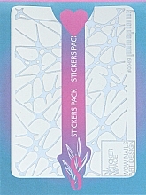 Парфумерія, косметика Дизайнерські наклейки для нігтів "Foil 0049" - StickersSpace 