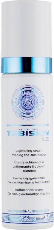 Отбеливающий крем для борьбы с гиперпигментацией - Tebiskin LC Cream — фото N2