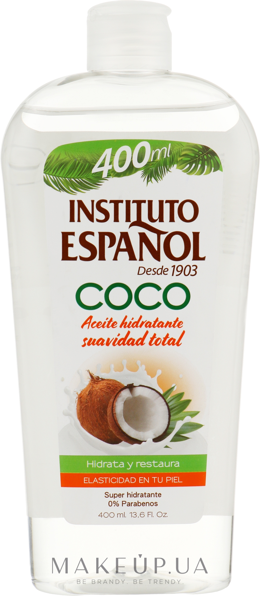 Олія для тіла - Instituto Espanol Coconut Body Oil — фото 400ml