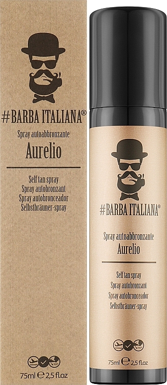 Автозагар - Barba Italiana Aurelio Self Tan Spray — фото N2