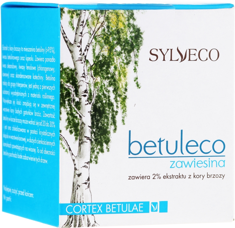 Суспензия для укрепления волос и регенерации кожи - Sylveco Betuleco — фото N1