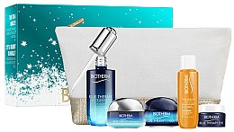 Духи, Парфюмерия, косметика Набор - Biotherm Blue Therapy (serum/50ml + cr/15ml + oil/30ml + eye/cr/5ml + cr/15ml + bag)