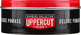 Помада для укладки волос сильной фиксации - Uppercut Deluxe Pomade Barber Tin  — фото N4