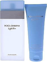 Dolce&Gabbana Light Blue - Набір (edt/100ml + b/cr/75ml) — фото N2
