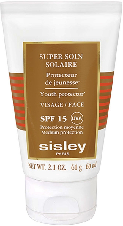 Солнцезащитный крем для лица SPF 15 - Sisley Super Soin Solaire Facial Sun Care SPF 15 — фото N2