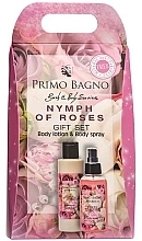 Парфумерія, косметика Набір - Primo Bagno Nymph Of Roses Set (b/lot/150ml + b/spray/140ml)