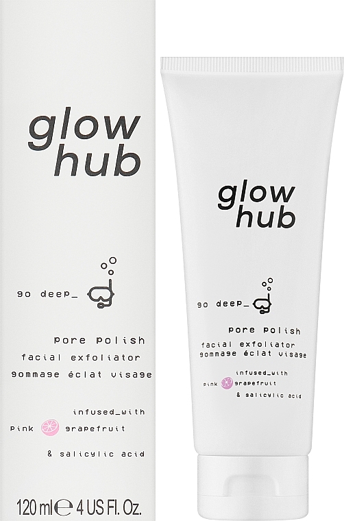 УЦЕНКА Отшелушивающий эксфолиатор для лица - Glow Hub Pore Polish Facial Exfoliator * — фото N2