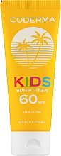 Духи, Парфюмерия, косметика Солнцезащитный детский крем - Coderma Kids Sunscreen SPF 60