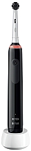Парфумерія, косметика Електрична зубна щітка, чорна - Oral-B Pro 3 3000 Pure Clean Toothbrush