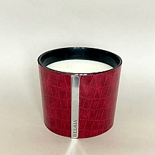 Подсвечник "Croco" для свечи 500 г - Belaia Candle Reversible Sleeve — фото N2
