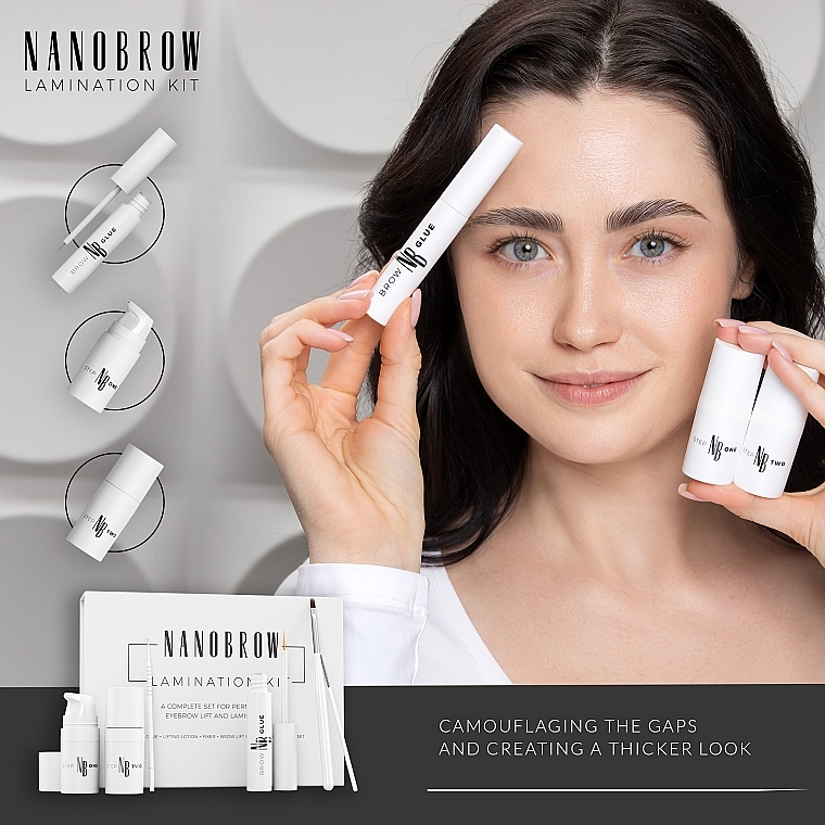 Набор для ламинирования бровей - Nanobrow Lamination Kit — фото N4