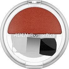 Парфумерія, косметика Рум'яна - Aden Cosmetics Powder Blush