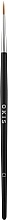 Парфумерія, косметика Пензлик для фарбування брів C1 з нейлону круглий, чорний - Okis Brow