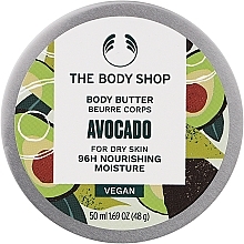 Парфумерія, косметика Масло для тіла "Авокадо" - The Body Shop Avocado Body Butter For Dry Skin